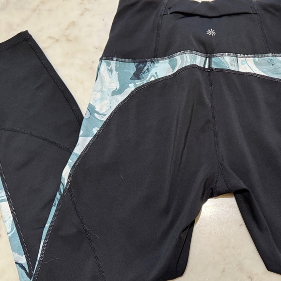 Athleta High Rise 7/8 Black Leggings - Picture 5 of 7